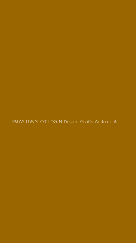 Tampilan Antarmuka Aplikasi Emas168 Slot Login Desain Grafis Android - 4