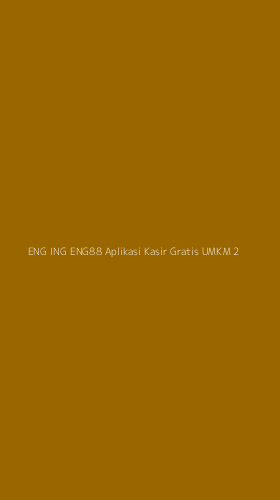 Tampilan Antarmuka Aplikasi Eng Ing Eng88 Aplikasi Kasir Gratis Umkm - 2