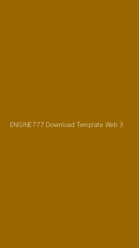 Tampilan Antarmuka Aplikasi Engine777 Download Template Web - 3