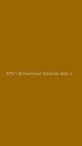 Tampilan Antarmuka Aplikasi Epic138 Download Template Web - 3