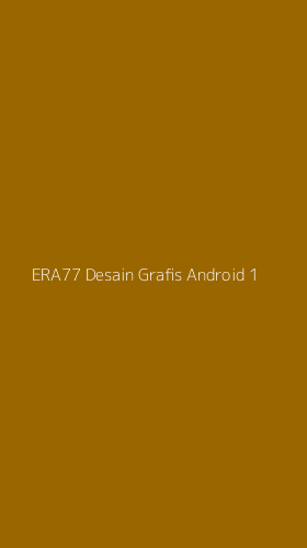 Tampilan Antarmuka Aplikasi Era77 Desain Grafis Android - 1