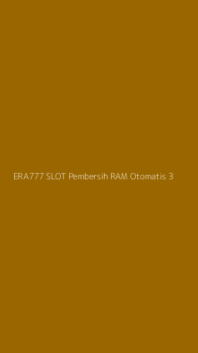 Tampilan Antarmuka Aplikasi Era777 Slot Pembersih Ram Otomatis - 3