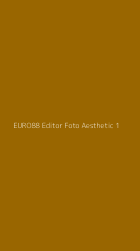 Tampilan Antarmuka Aplikasi Euro88 Editor Foto Aesthetic - 1