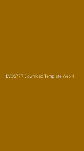 Tampilan Antarmuka Aplikasi Evos777 Download Template Web - 4