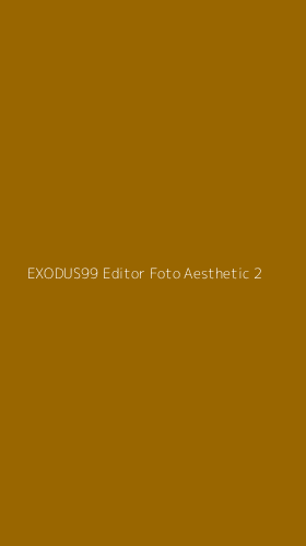 Tampilan Antarmuka Aplikasi Exodus99 Editor Foto Aesthetic - 2