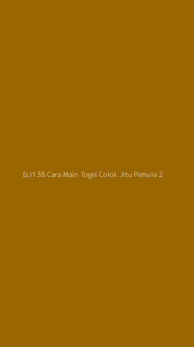 Tampilan Antarmuka Aplikasi Ecl138 Cara Main Togel Colok Jitu Pemula - 2
