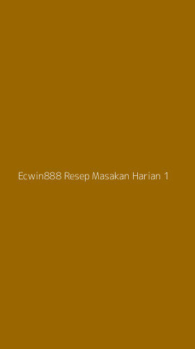 Tampilan Antarmuka Aplikasi Ecwin888 Resep Masakan Harian - 1