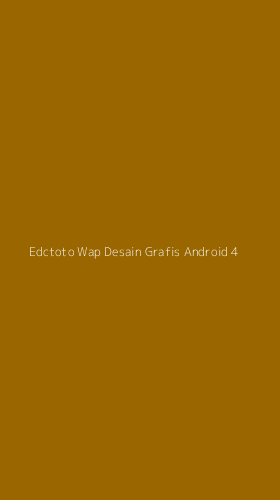 Tampilan Antarmuka Aplikasi Edctoto Wap Desain Grafis Android - 4
