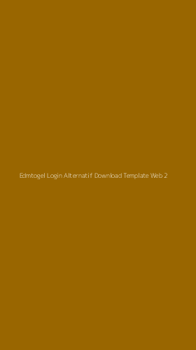 Tampilan Antarmuka Aplikasi Edmtogel Login Alternatif Download Template Web - 2