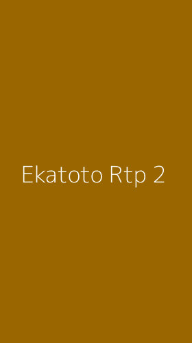 Tampilan Antarmuka Aplikasi Ekatoto Rtp - 2