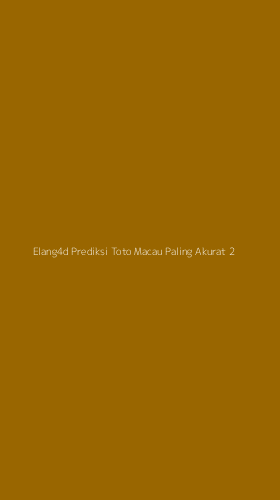 Tampilan Antarmuka Aplikasi Elang4d Prediksi Toto Macau Paling Akurat - 2