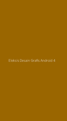 Tampilan Antarmuka Aplikasi Eleksis Desain Grafis Android - 4