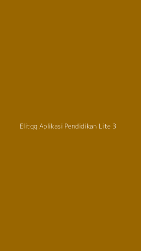 Tampilan Antarmuka Aplikasi Elitqq Aplikasi Pendidikan Lite - 3
