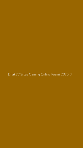 Tampilan Antarmuka Aplikasi Emak77 Situs Gaming Online Resmi 2026 - 3