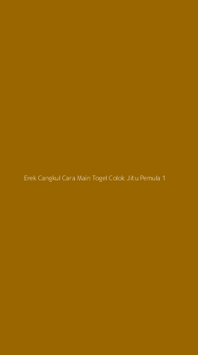 Tampilan Antarmuka Aplikasi Erek Cangkul Cara Main Togel Colok Jitu Pemula - 1