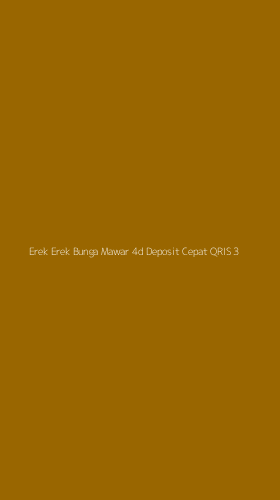 Tampilan Antarmuka Aplikasi Erek Erek Bunga Mawar 4d Deposit Cepat Qris - 3