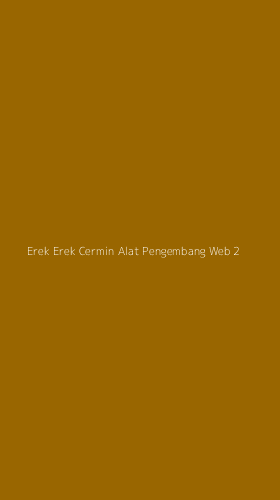 Tampilan Antarmuka Aplikasi Erek Erek Cermin Alat Pengembang Web - 2