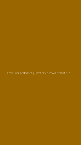 Tampilan Antarmuka Aplikasi Erek Erek Kedondong Pembersih Ram Otomatis - 2