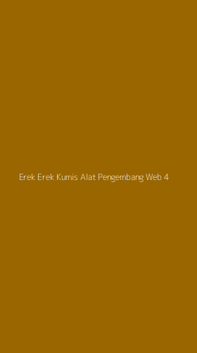 Tampilan Antarmuka Aplikasi Erek Erek Kumis Alat Pengembang Web - 4