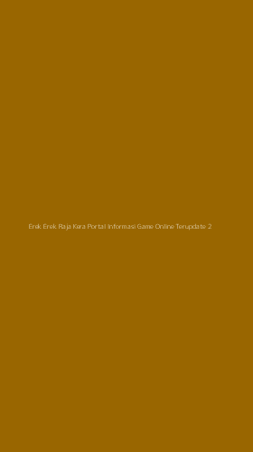 Tampilan Antarmuka Aplikasi Erek Erek Raja Kera Portal Informasi Game Online Terupdate - 2