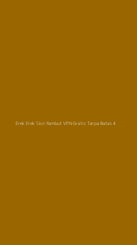 Tampilan Antarmuka Aplikasi Erek Erek Sisir Rambut Vpn Gratis Tanpa Batas - 4