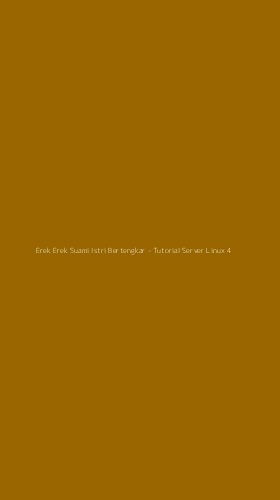 Tampilan Antarmuka Aplikasi Erek Erek Suami Istri Bertengkar - Tutorial Server Linux - 4