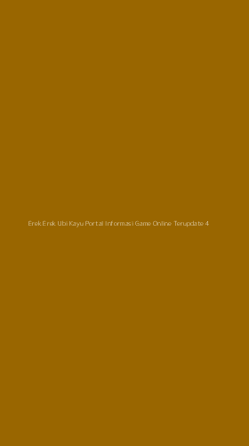 Tampilan Antarmuka Aplikasi Erek Erek Ubi Kayu Portal Informasi Game Online Terupdate - 4