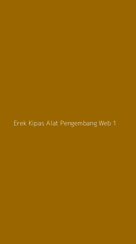 Tampilan Antarmuka Aplikasi Erek Kipas Alat Pengembang Web - 1