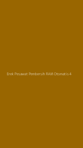 Tampilan Antarmuka Aplikasi Erek Pesawat Pembersih Ram Otomatis - 4