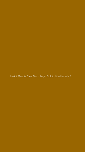 Tampilan Antarmuka Aplikasi Erek2 Mancis Cara Main Togel Colok Jitu Pemula - 1