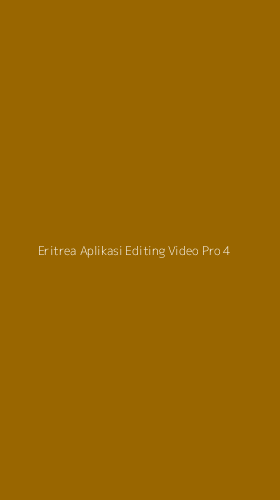 Tampilan Antarmuka Aplikasi Eritrea Aplikasi Editing Video Pro - 4