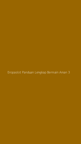 Tampilan Antarmuka Aplikasi Eropaslot Panduan Lengkap Bermain Aman - 3