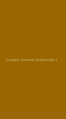Tampilan Antarmuka Aplikasi Esiapoker Download Template Web - 2