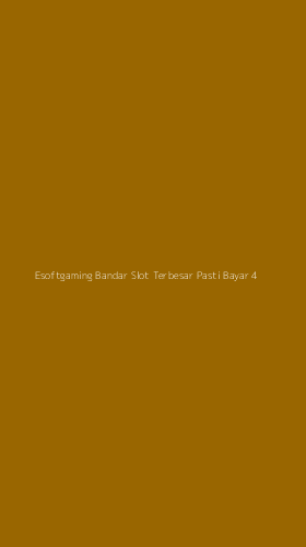 Tampilan Antarmuka Aplikasi Esoftgaming Bandar Slot Terbesar Pasti Bayar - 4