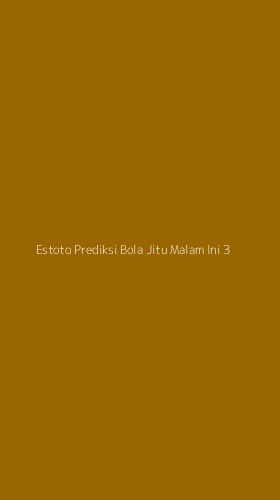 Tampilan Antarmuka Aplikasi Estoto Prediksi Bola Jitu Malam Ini - 3