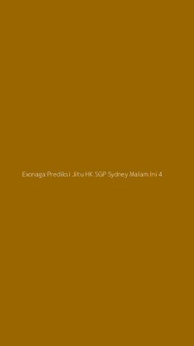 Tampilan Antarmuka Aplikasi Exonaga Prediksi Jitu Hk Sgp Sydney Malam Ini - 4