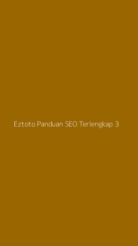Tampilan Antarmuka Aplikasi Eztoto Panduan Seo Terlengkap - 3