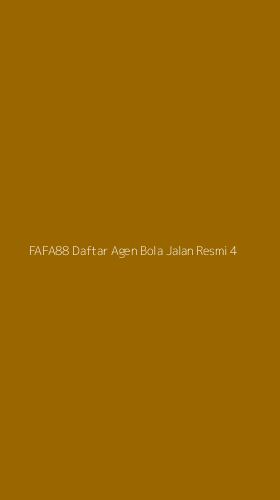 Tampilan Antarmuka Aplikasi Fafa88 Daftar Agen Bola Jalan Resmi - 4