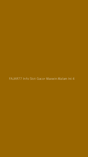 Tampilan Antarmuka Aplikasi Fajar77 Info Slot Gacor Maxwin Malam Ini - 4