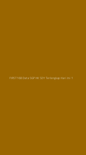Tampilan Antarmuka Aplikasi First168 Data Sgp Hk Sdy Terlengkap Hari Ini - 1