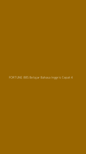 Tampilan Antarmuka Aplikasi Fortune 88s Belajar Bahasa Inggris Cepat - 4