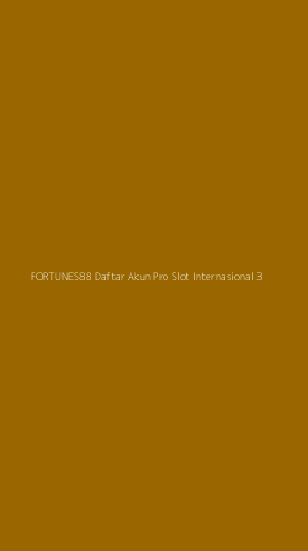 Tampilan Antarmuka Aplikasi Fortunes88 Daftar Akun Pro Slot Internasional - 3