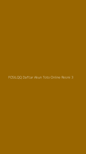 Tampilan Antarmuka Aplikasi Fosilqq Daftar Akun Toto Online Resmi - 3