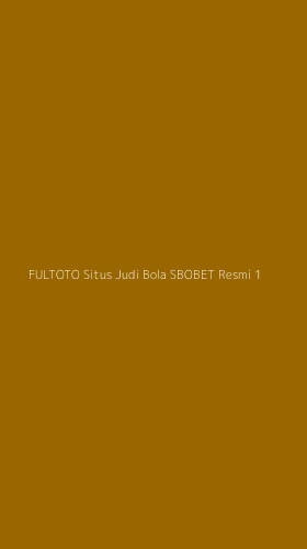 Tampilan Antarmuka Aplikasi Fultoto Situs Judi Bola Sbobet Resmi - 1