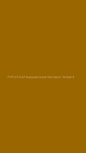 Tampilan Antarmuka Aplikasi Fyp123 Slot Kumpulan Game Slot Gacor Terbaik - 4