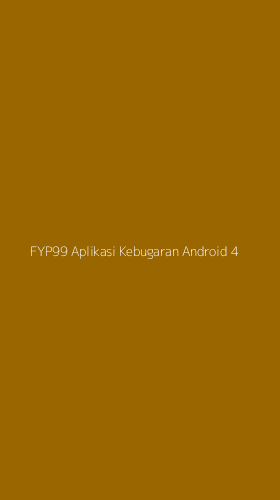 Tampilan Antarmuka Aplikasi Fyp99 Aplikasi Kebugaran Android - 4