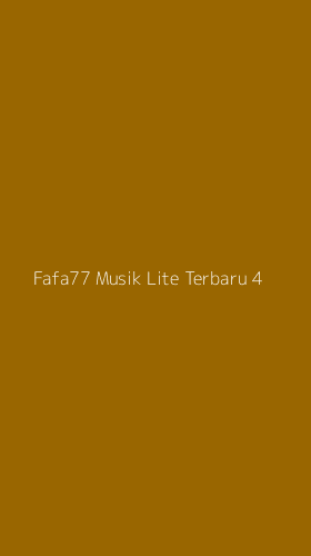 Tampilan Antarmuka Aplikasi Fafa77 Musik Lite Terbaru - 4