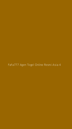 Tampilan Antarmuka Aplikasi Fafa777 Agen Togel Online Resmi Asia - 4
