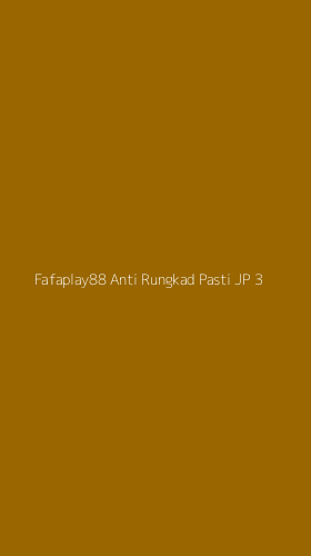 Tampilan Antarmuka Aplikasi Fafaplay88 Anti Rungkad Pasti Jp - 3