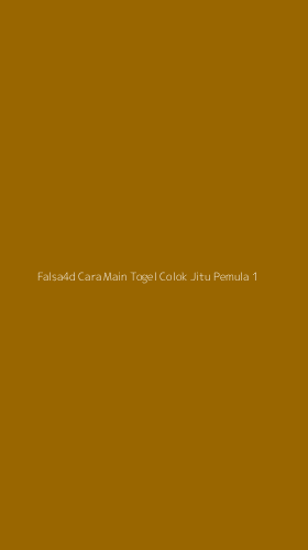 Tampilan Antarmuka Aplikasi Falsa4d Cara Main Togel Colok Jitu Pemula - 1